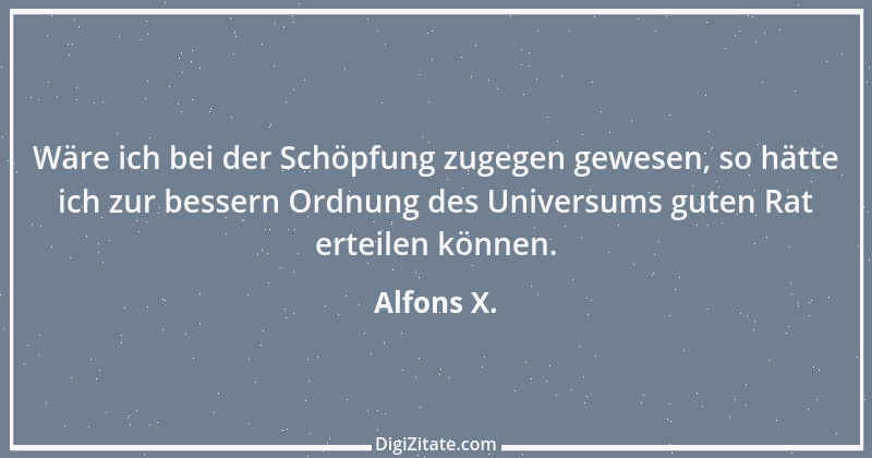 Zitat von Alfons X. 1