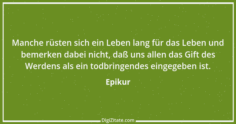 Zitat von Epikur 38