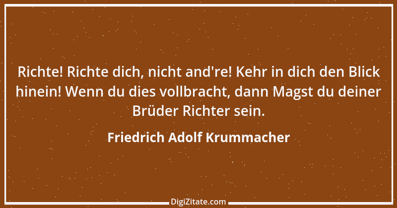 Zitat von Friedrich Adolf Krummacher 2