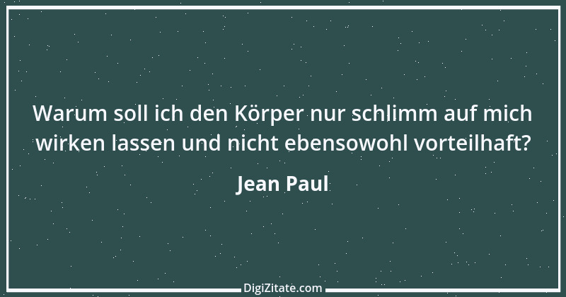 Zitat von Jean Paul 1236