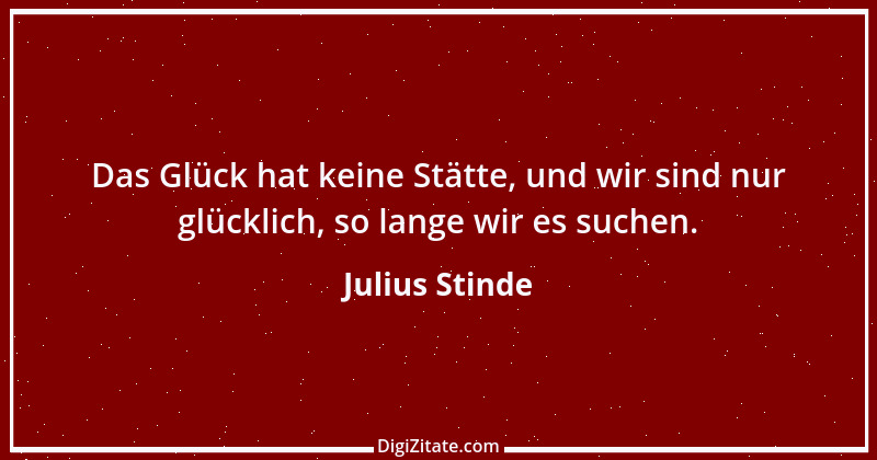 Zitat von Julius Stinde 4