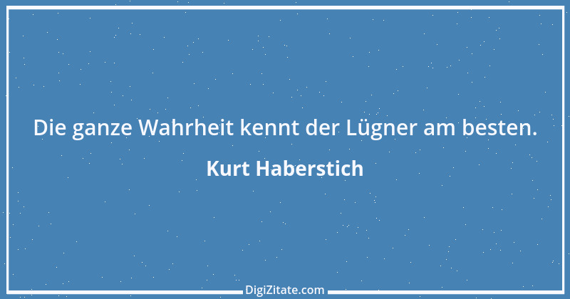 Zitat von Kurt Haberstich 294