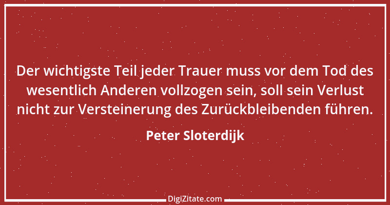 Zitat von Peter Sloterdijk 13