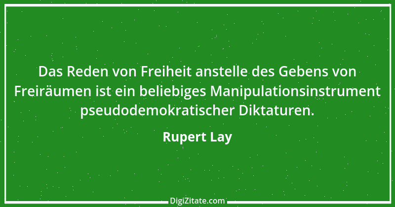 Zitat von Rupert Lay 11