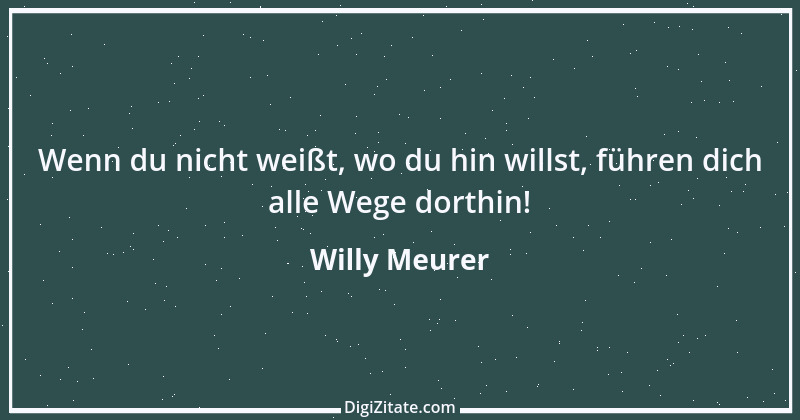 Zitat von Willy Meurer 392