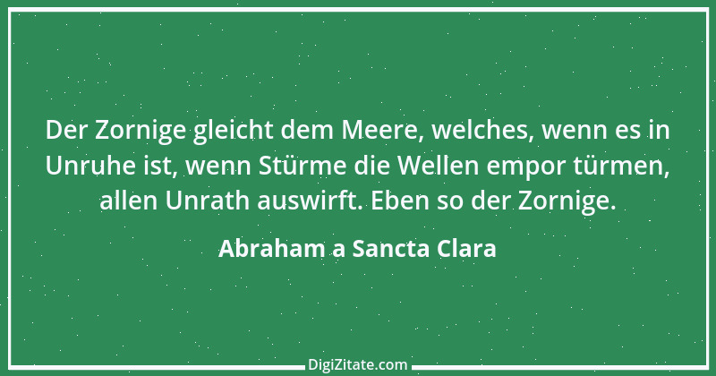 Zitat von Abraham a Sancta Clara 43