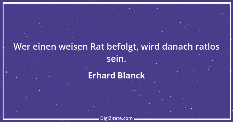 Zitat von Erhard Blanck 1647