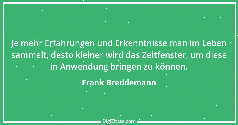 Zitat von Frank Breddemann 2