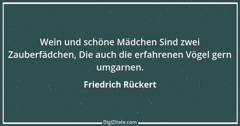 Zitat von Friedrich Rückert 61