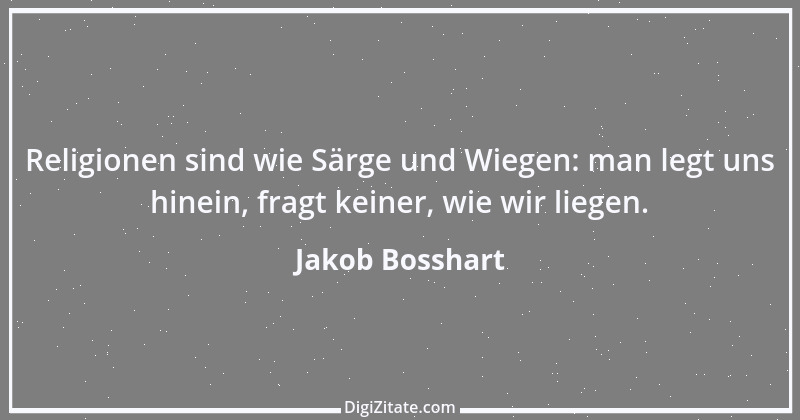 Zitat von Jakob Bosshart 167