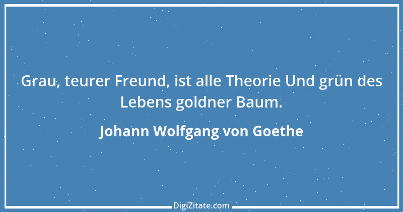 Zitat von Johann Wolfgang von Goethe 2092