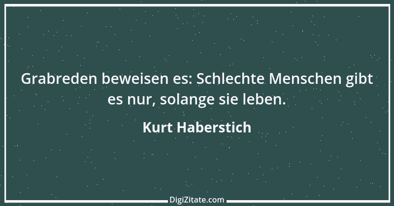 Zitat von Kurt Haberstich 295