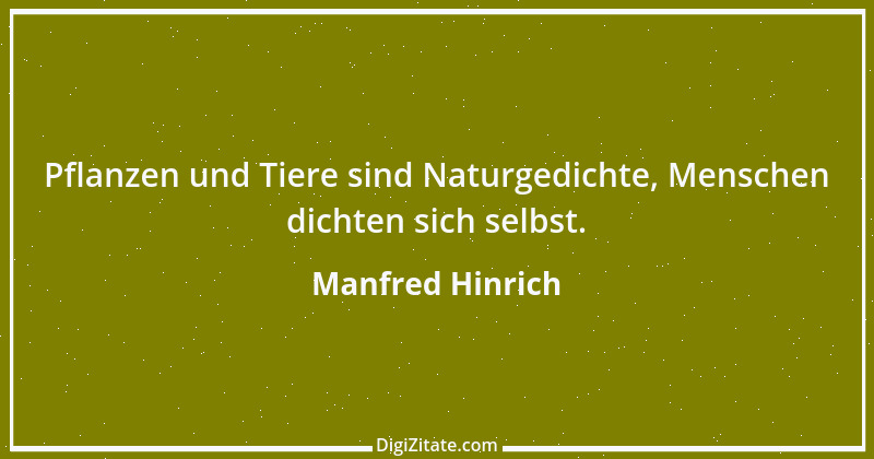 Zitat von Manfred Hinrich 2266