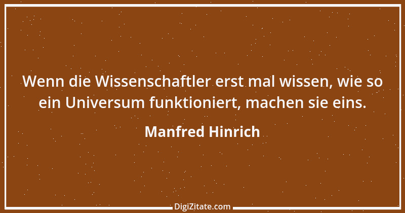 Zitat von Manfred Hinrich 3266