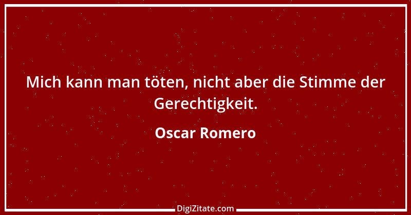 Zitat von Oscar Romero 2