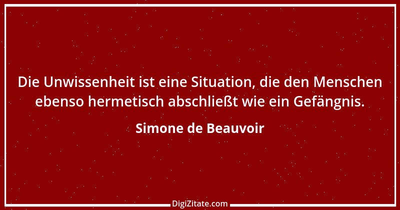 Zitat von Simone de Beauvoir 23