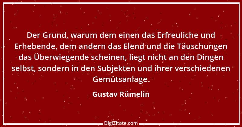 Zitat von Gustav Rümelin 2