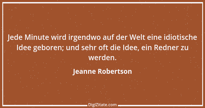 Zitat von Jeanne Robertson 1