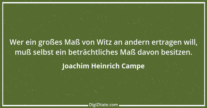 Zitat von Joachim Heinrich Campe 2