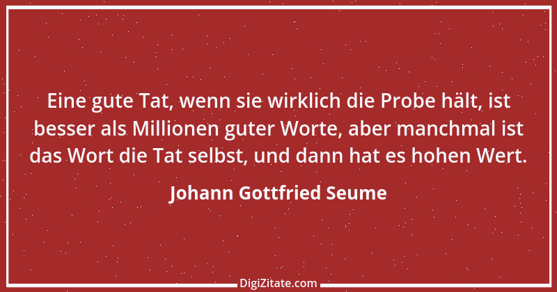 Zitat von Johann Gottfried Seume 26