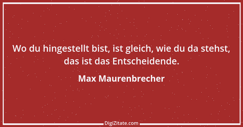 Zitat von Max Maurenbrecher 1