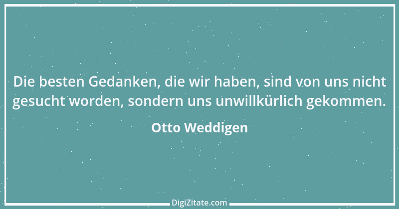 Zitat von Otto Weddigen 1