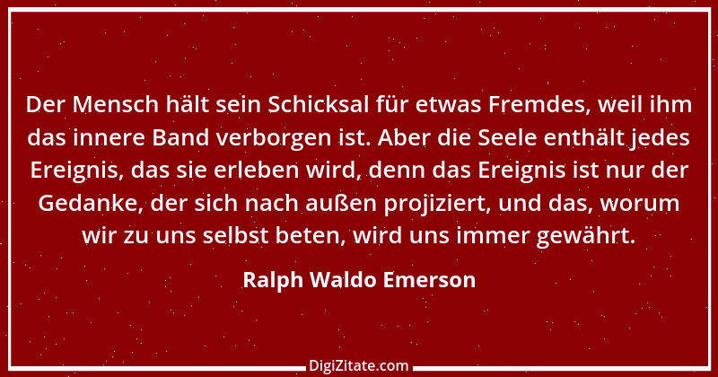 Zitat von Ralph Waldo Emerson 138