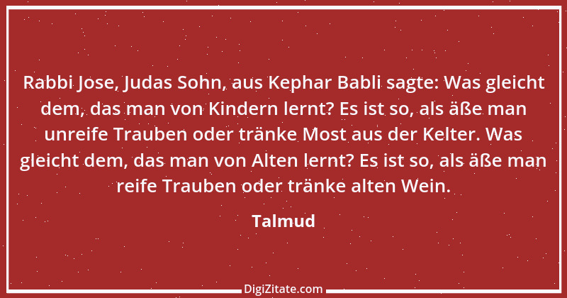 Zitat von Talmud 399