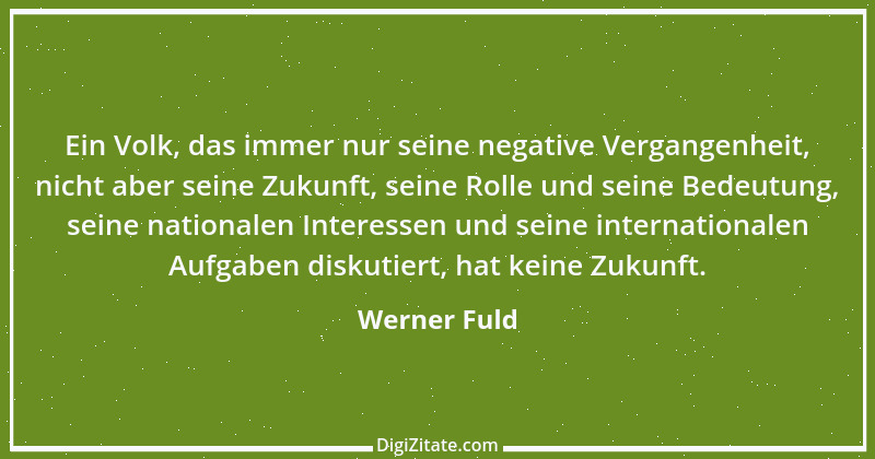 Zitat von Werner Fuld 3