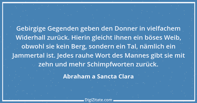 Zitat von Abraham a Sancta Clara 45