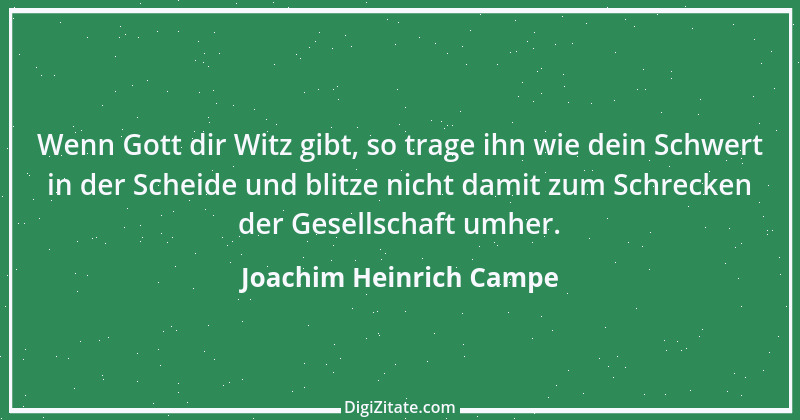 Zitat von Joachim Heinrich Campe 3