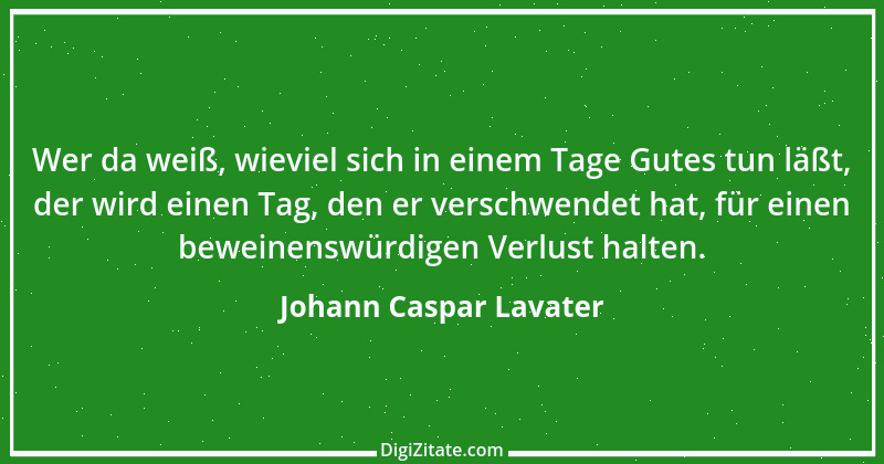 Zitat von Johann Caspar Lavater 64