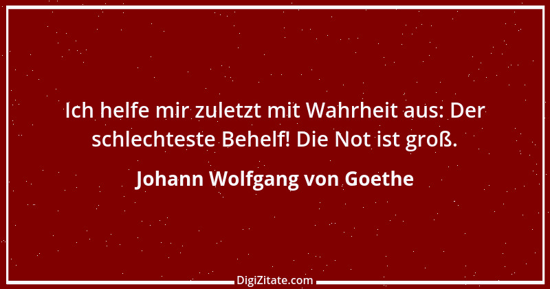 Zitat von Johann Wolfgang von Goethe 3094