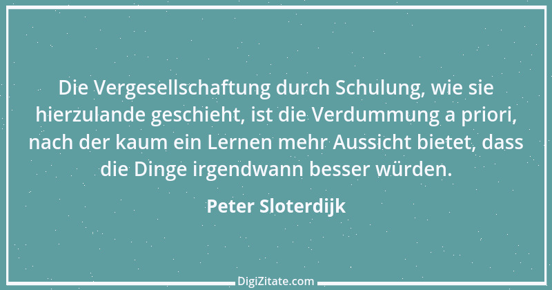 Zitat von Peter Sloterdijk 16