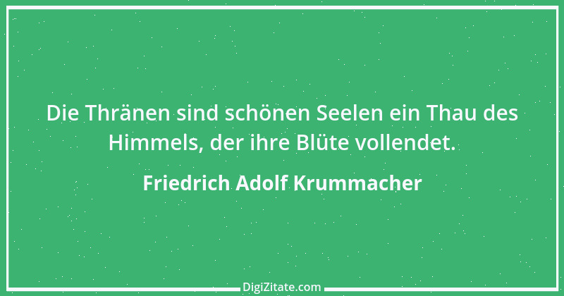 Zitat von Friedrich Adolf Krummacher 6