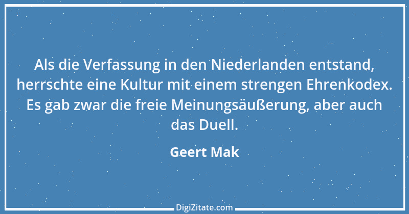 Zitat von Geert Mak 1