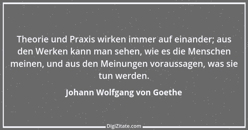 Zitat von Johann Wolfgang von Goethe 1095