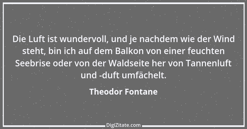 Zitat von Theodor Fontane 357