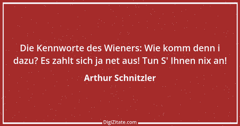 Zitat von Arthur Schnitzler 6