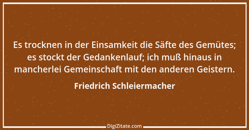 Zitat von Friedrich Schleiermacher 111