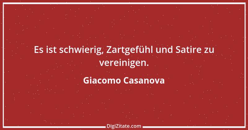 Zitat von Giacomo Casanova 27