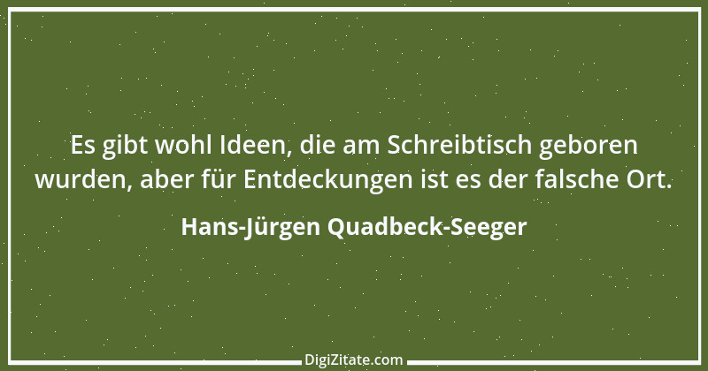 Zitat von Hans-Jürgen Quadbeck-Seeger 391