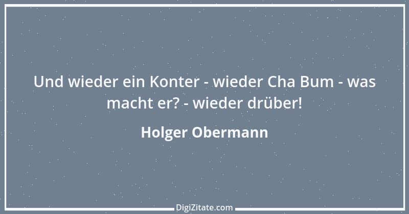 Zitat von Holger Obermann 1