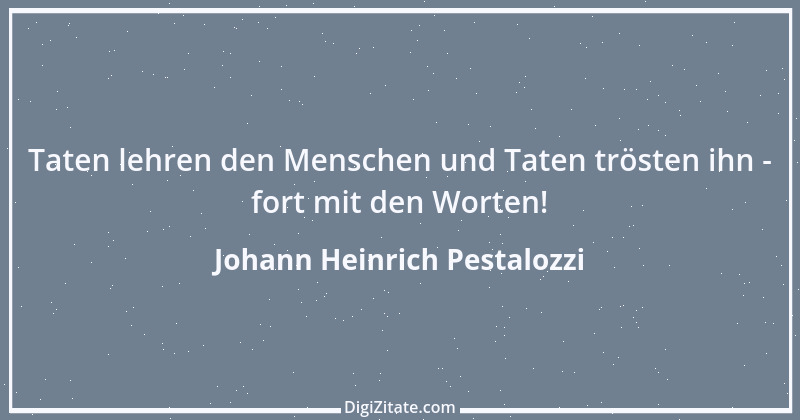 Zitat von Johann Heinrich Pestalozzi 234