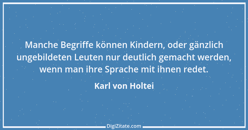 Zitat von Karl von Holtei 3