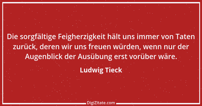 Zitat von Ludwig Tieck 17