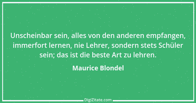 Zitat von Maurice Blondel 3