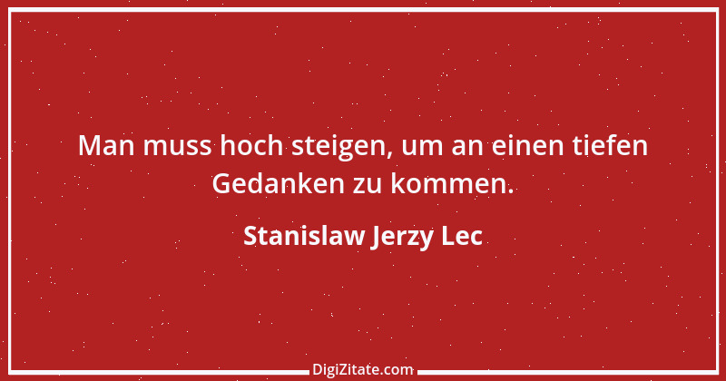 Zitat von Stanislaw Jerzy Lec 96