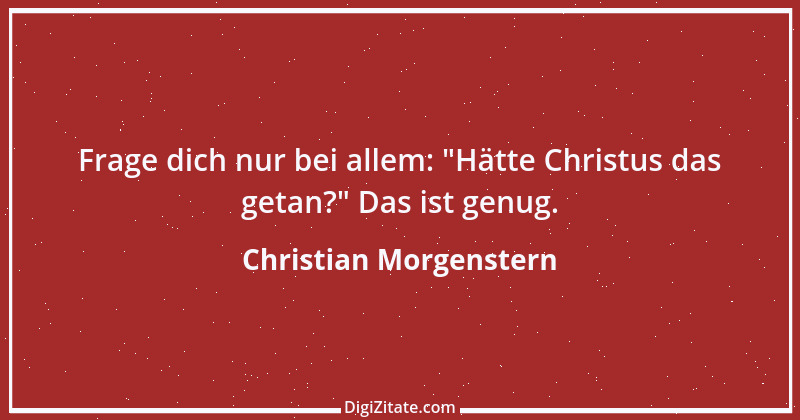 Zitat von Christian Morgenstern 619