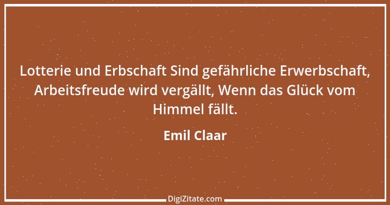 Zitat von Emil Claar 28